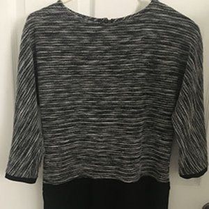 LOFT black and white top